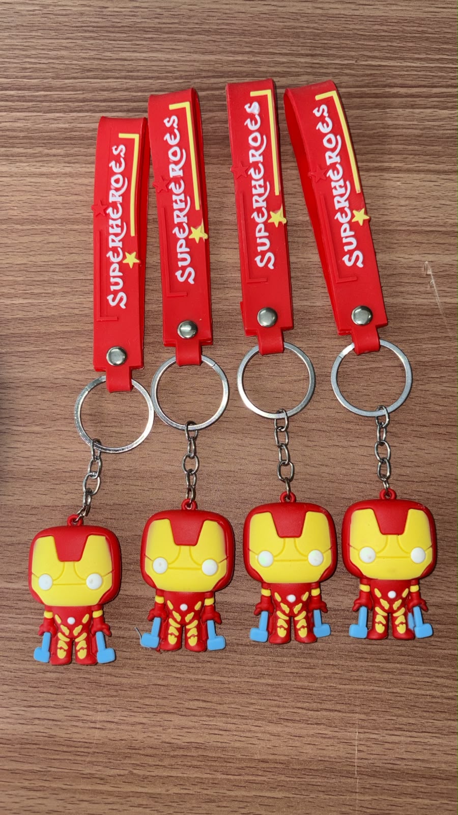 Superheroes Key Chain