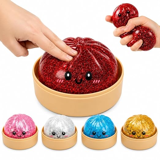 Dumpling Squishies for Anxieties Relief for Adults and Kids